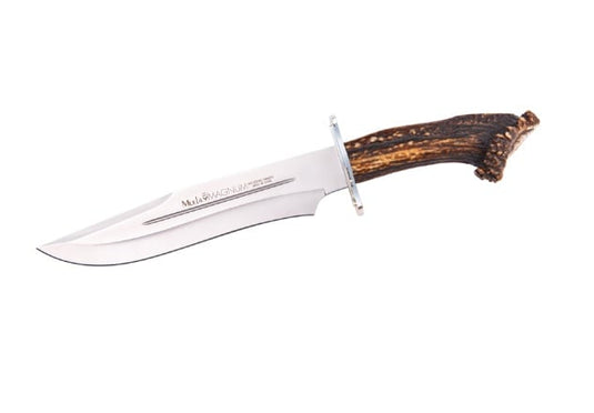 Cutit Vanatoare Muela LOBO-23A,maner corn de cerb, lama 23 cm