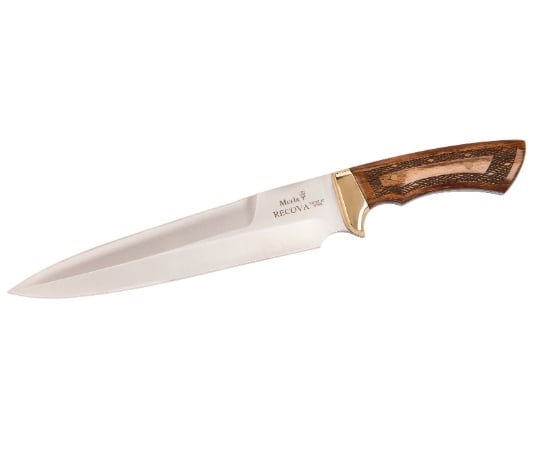 Load image into Gallery viewer, Cutit Vanatoare Muela CARIBU.G,maner cauciuc, lama 20.5 cm
