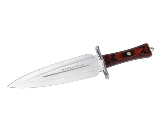 Cutit Vanatoare Muela BW-24,maner lemn presat de coral, lama 24 cm