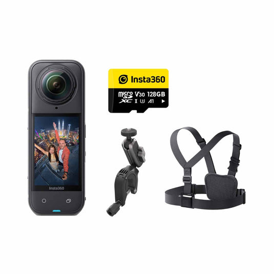 Camera video sport 8K 360 - X5 Cycling Bundle