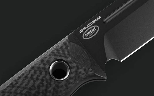Cutit de bushcraft BENCHMADE Bushcrafter | Carbon Fiber | Drop-point 163BK