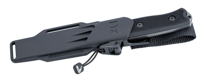 Încărcați imaginea în vizualizatorul Galerie, Cutit de supravietuire / bushcraft, lama otel ELMAX, FALLKNIVEN F1xb ELMAX Tungsten Carbide
