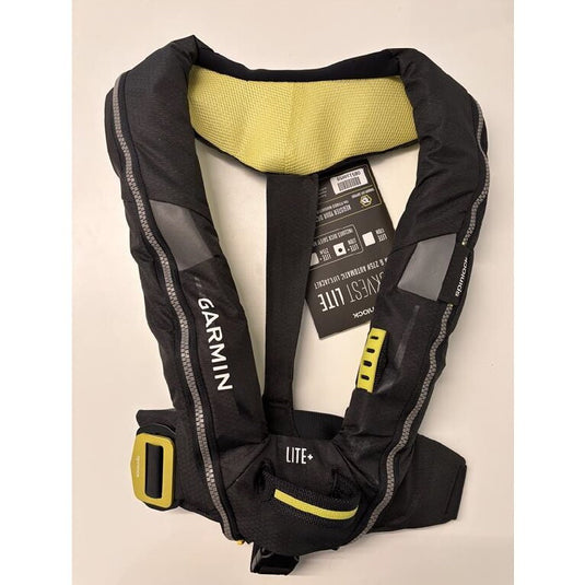 GARMIN VESTA DE SALVARE LITE+ BLACK AUTOMATA 170N +50KG