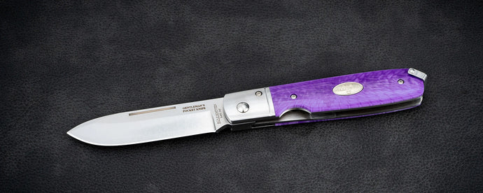 Briceag FALLKNIVEN GPcb JUMA PURPLE DRAGON lama otel Lam. CoS