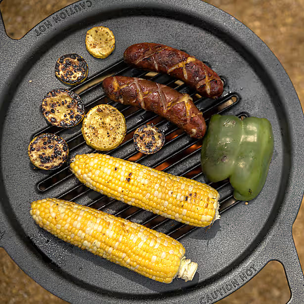 Încărcați imaginea în vizualizatorul Galerie, GRILL-TOP DE FONTA, SOLO STOVE L - pentru BONFIRE / YUKON / CANYON

