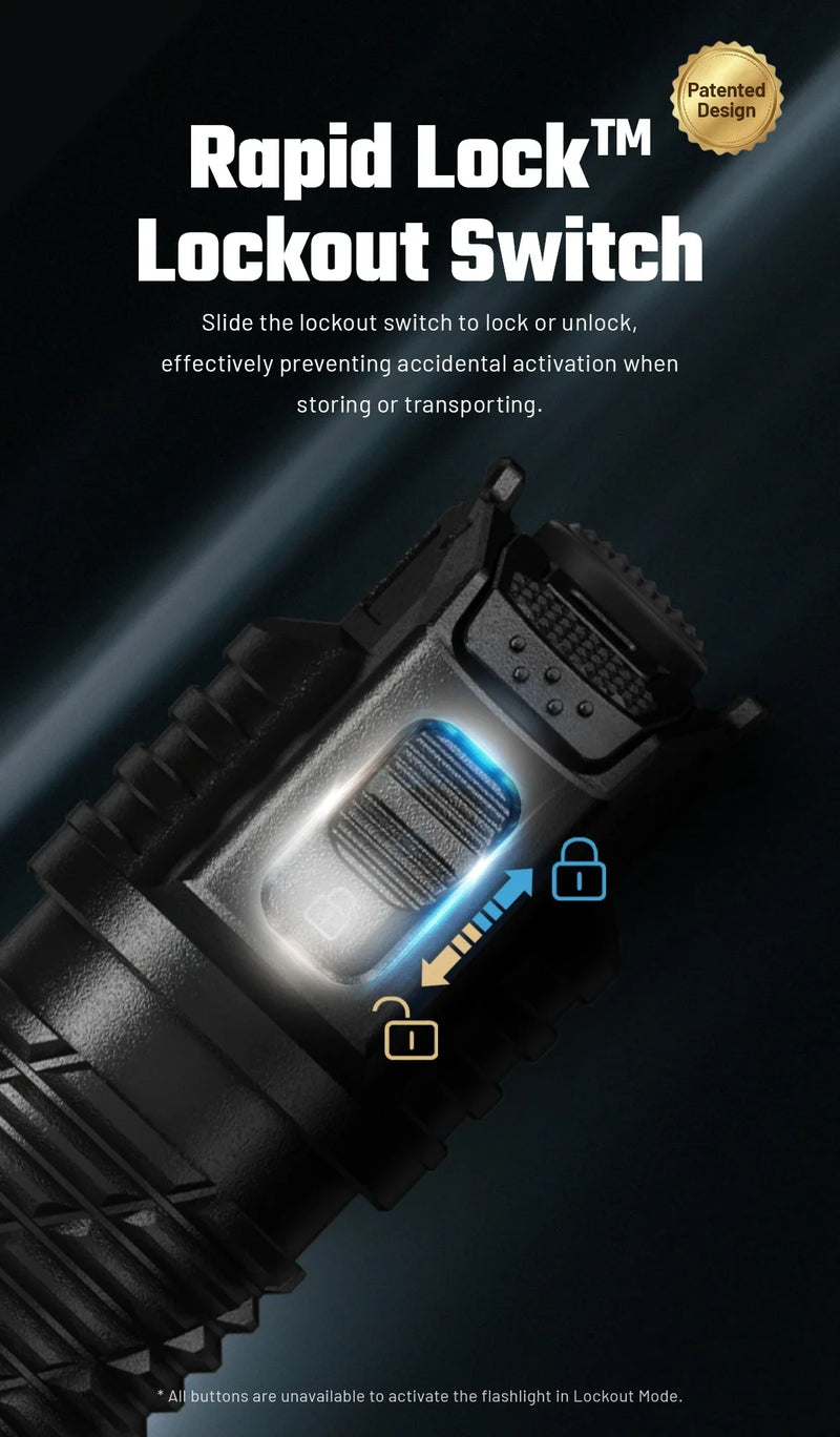 Load image into Gallery viewer, Lanterna Tactica Nitecore P17ix, 5000 Lumeni, 330 Metri
