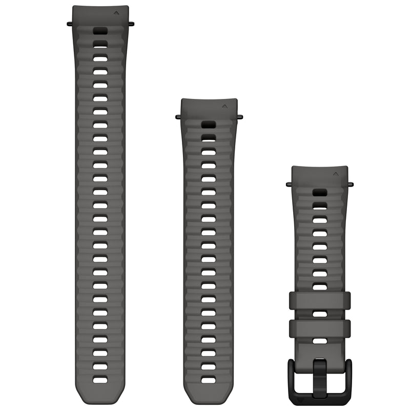 Încărcați imaginea în vizualizatorul Galerie, Curea silicon 20mm - pentru Instinct E 40 mm - Charcoal

