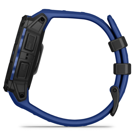 Instinct 3 - 45 mm AMOLED - Black with Bolt Blue | Black Band