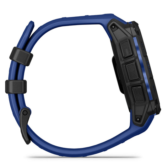 Instinct 3 - 45 mm AMOLED - Black with Bolt Blue | Black Band