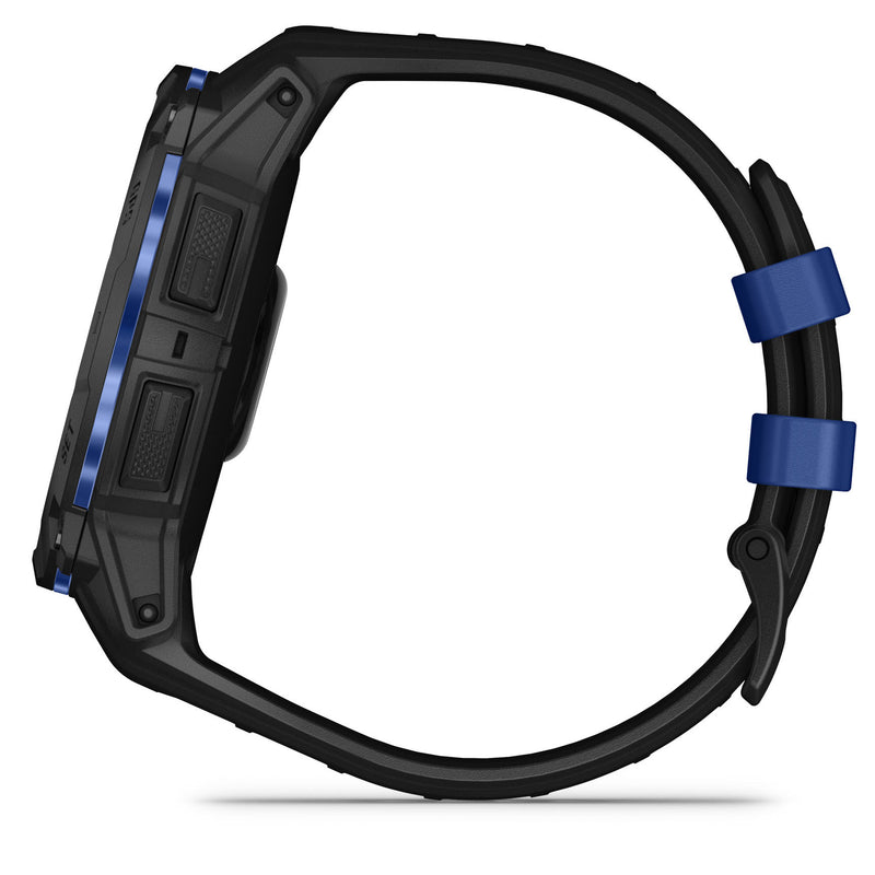 Încărcați imaginea în vizualizatorul Galerie, Instinct 3 - 50 mm AMOLED - Black with Black | Bolt Blue Band
