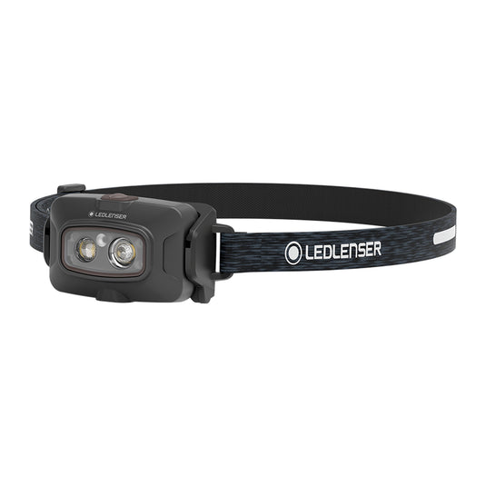 LEDLENSER LANTERNA CAP HF4R CORE BLACK 500LM/LI-ION +CABLU USB