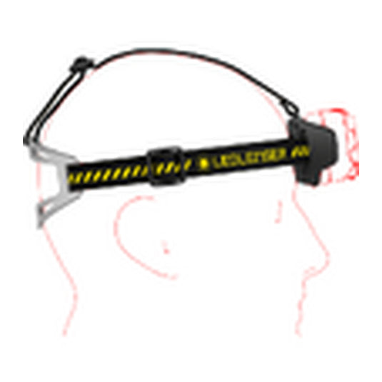 LEDLENSER LANTERNA CAP HF8R WORK 1600LM/LI-ION +CABLU USB
