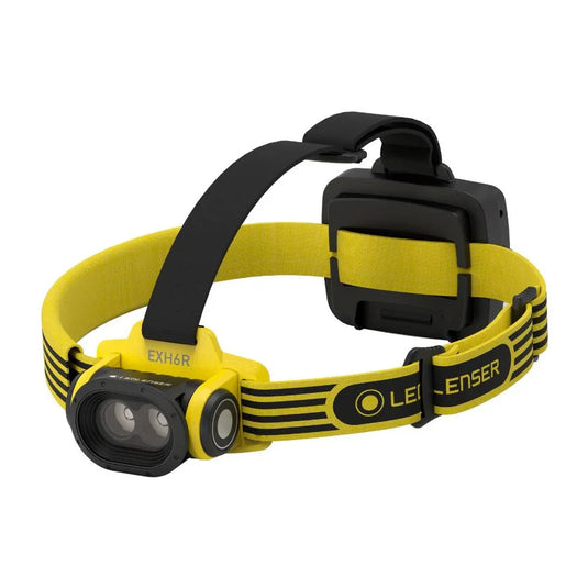 LEDLENSER LANTERNA CAP LED LENSER REINCARCABILA EXH6R YELLOW 250LM+ACUM+USB