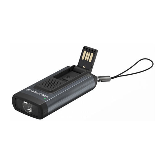 LEDLENSER LANTERNA K6R SAFETY GRAY 200LM/LI-ION