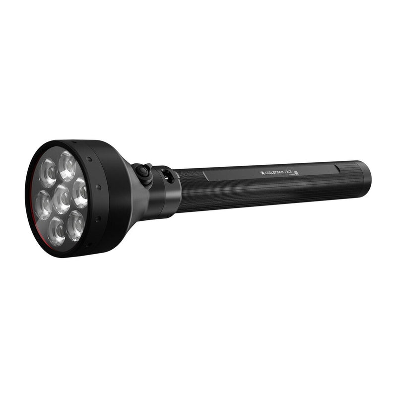 Load image into Gallery viewer, LEDLENSER LANTERNA P21R BLACK CASE/ 12000LM+USB+STATIE DE INCARCARE
