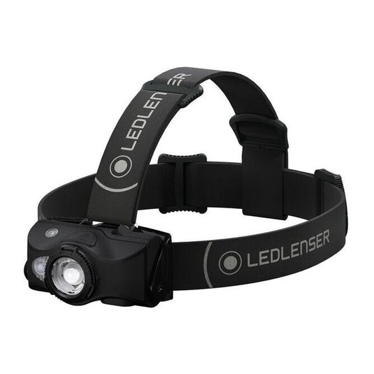 LEDLENSER MH8 BLACK-BLACK 600LM+ACUM+USB