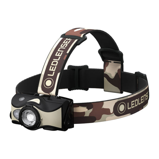 LEDLENSER MH8 BLACK-SAND 600LM+ACUM+USB