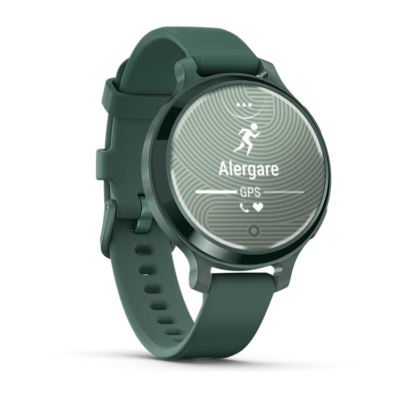 Încărcați imaginea în vizualizatorul Galerie, Lily 2 - Active - Jasper Green Bezel with Jasper Green Silicone Band
