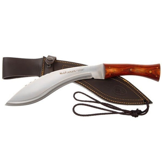 Maceta Muela KUKRI-26M,maner lemn presat trandafir, lama 26cm