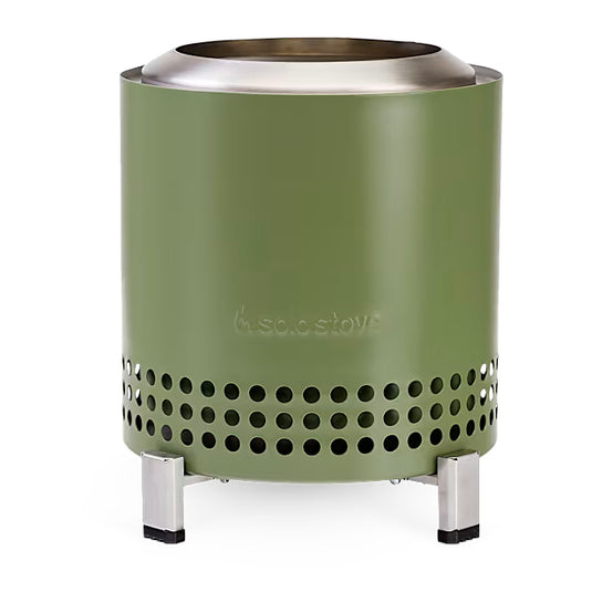 SOLO STOVE MESA XL DEEPOLIVE - vatra de foc fara fum pentru spatii mici 17.8 DIA x 21.8 H