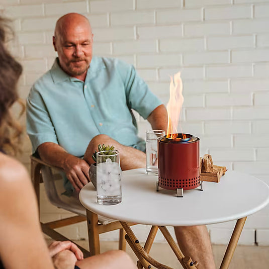 SOLO STOVE MESA XL MULBERRY - vatra de foc fara fum pentru spatii mici 17.8 DIA x 21.8 H