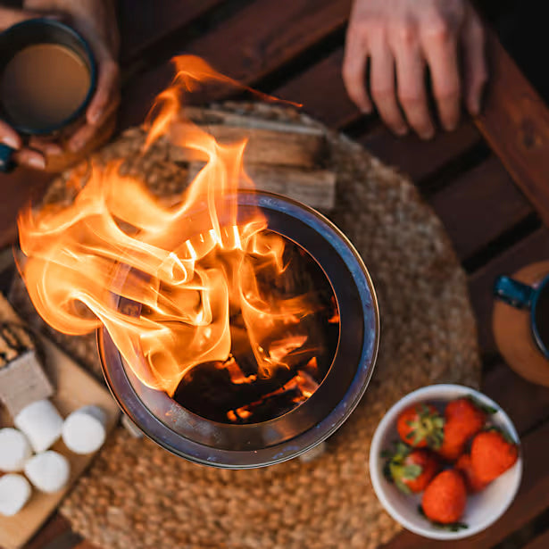 Încărcați imaginea în vizualizatorul Galerie, SOLO STOVE MESA XL DEEPOLIVE - vatra de foc fara fum pentru spatii mici 17.8 DIA x 21.8 H
