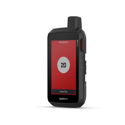Garmin - Montana 760i - Navigator solid cu ecran tactil cu GPS cu tehnologie inReach și cameră de 8 megapixeli