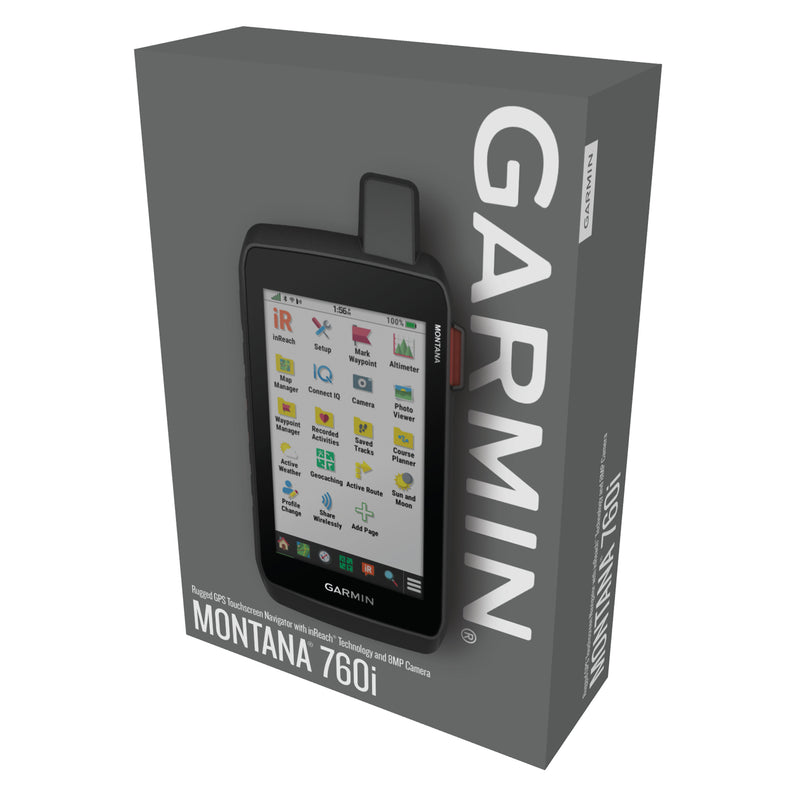 Load image into Gallery viewer, Garmin - Montana 760i - Navigator solid cu ecran tactil cu GPS cu tehnologie inReach și cameră de 8 megapixeli
