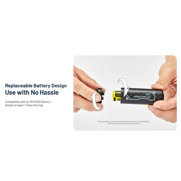 Încărcați imaginea în vizualizatorul Galerie, Mini-Pompa Aer Electronica cu baterie, NITECORE AP05C
