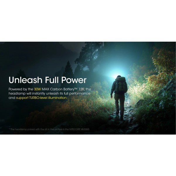 Încărcați imaginea în vizualizatorul Galerie, Nitecore Carbon Battery™ 12K Kit, Baterie Externă, 43.2 Wh, 12000 mAh
