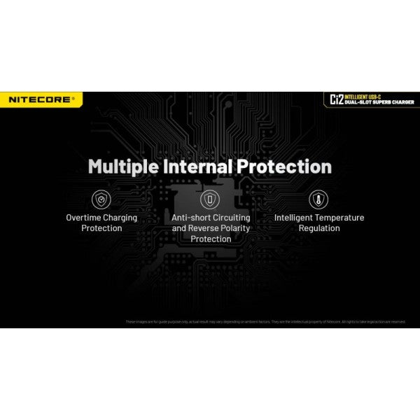 Load image into Gallery viewer, Incarcator universal AA, AAA, AAAA, C, D, 2 sloturi, NITECORE CI2
