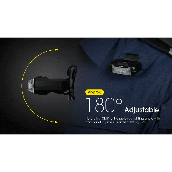 Load image into Gallery viewer, Lanterna Clip-ON, 45 Lumeni, Lumina Rosie si Albastra Secundara, NITECORE CL10
