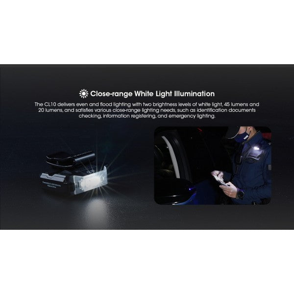 Load image into Gallery viewer, Lanterna Clip-ON, 45 Lumeni, Lumina Rosie si Albastra Secundara, NITECORE CL10
