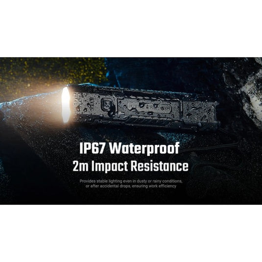Lanterna Nitecore EDC07, Reîncărcabilă USB-C, 1500 Lumeni