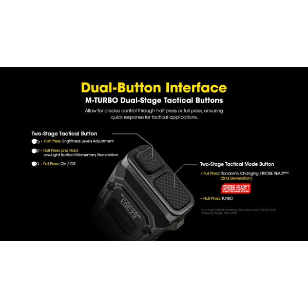 Încărcați imaginea în vizualizatorul Galerie, Lanterna Nitecore EDC23, 2500 Lumeni, 280 Metri
