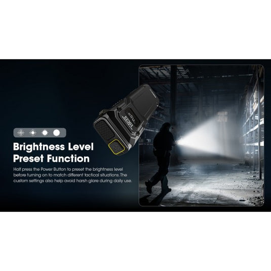 Lanterna Nitecore EDC23, 2500 Lumeni, 280 Metri