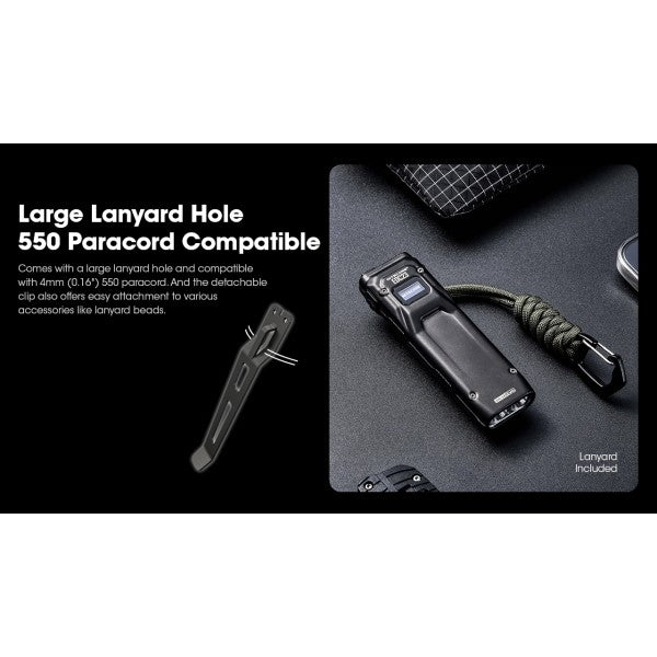 Încărcați imaginea în vizualizatorul Galerie, Lanterna Nitecore EDC23, 2500 Lumeni, 280 Metri
