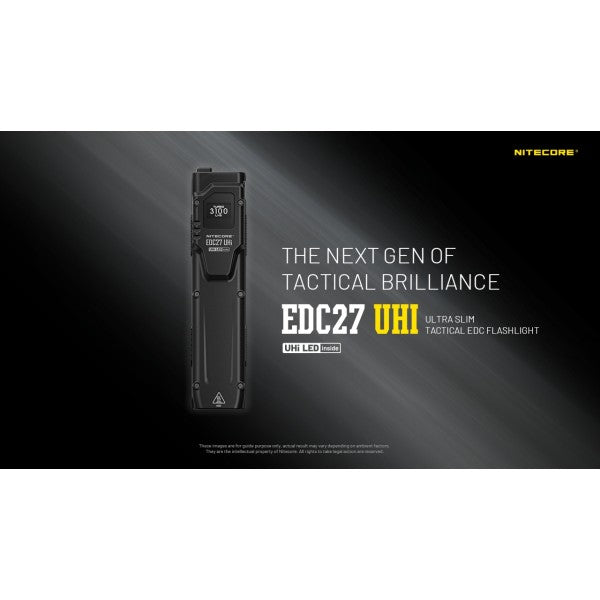 Load image into Gallery viewer, Lanterna Nitecore EDC27 UHi, 3100 Lumeni, 305 Metri
