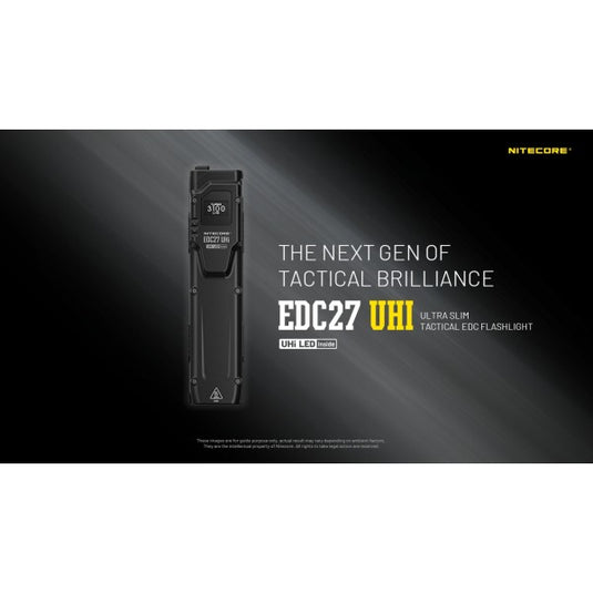 Lanterna Nitecore EDC27 UHi, 3100 Lumeni, 305 Metri