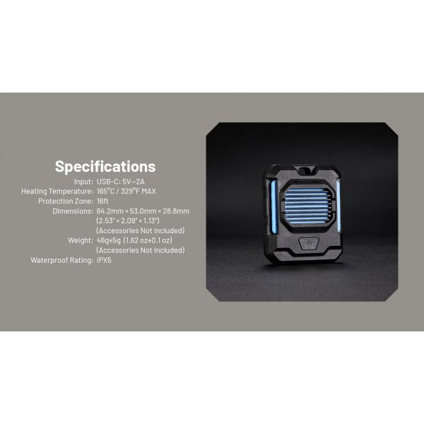 Load image into Gallery viewer, Dispozitiv anti-tantari, NITECORE EMR05 TAC
