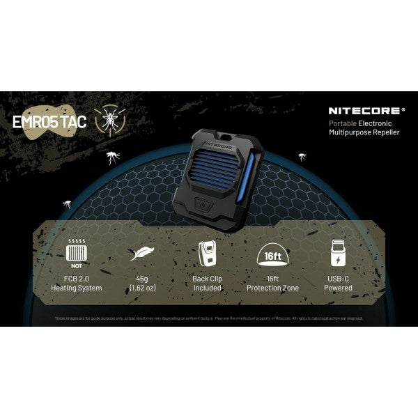 Load image into Gallery viewer, Dispozitiv anti-tantari, NITECORE EMR05 TAC
