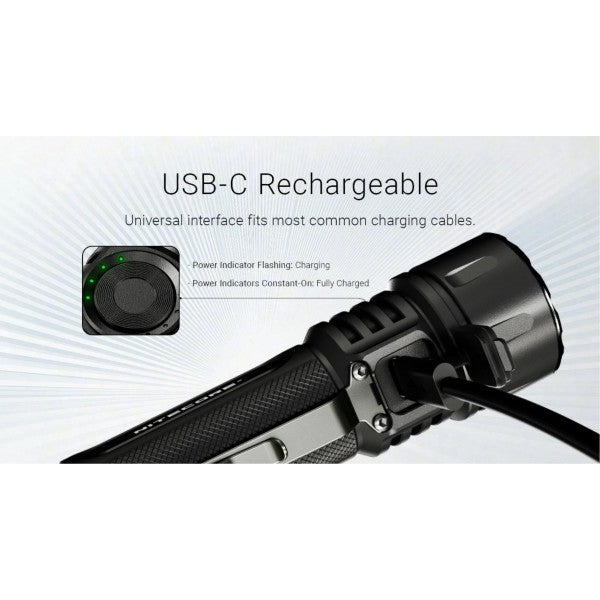 Încărcați imaginea în vizualizatorul Galerie, Lanterna Nitecore EX7, 6000 Lumeni, 500 Metri
