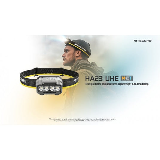 Lanterna frontala, 600 Lumeni, NITECORE HA23 UHE