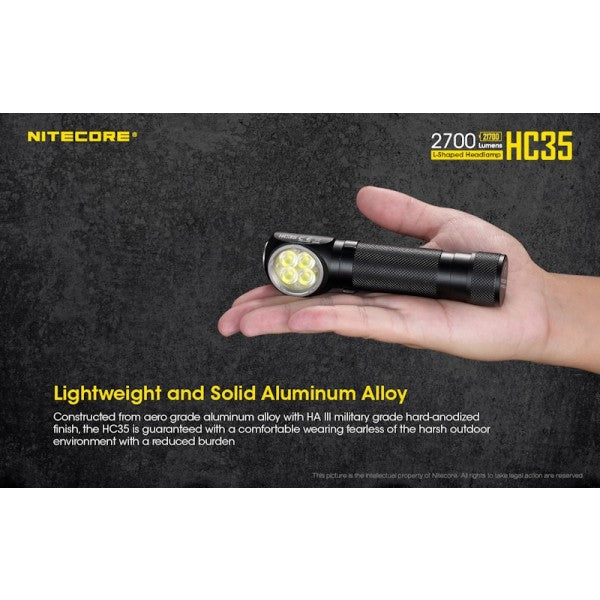 Load image into Gallery viewer, Lanterna frontala profesionala, 2700 Lumeni, NITECORE HC35
