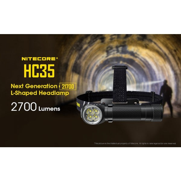 Load image into Gallery viewer, Lanterna frontala profesionala, 2700 Lumeni, NITECORE HC35
