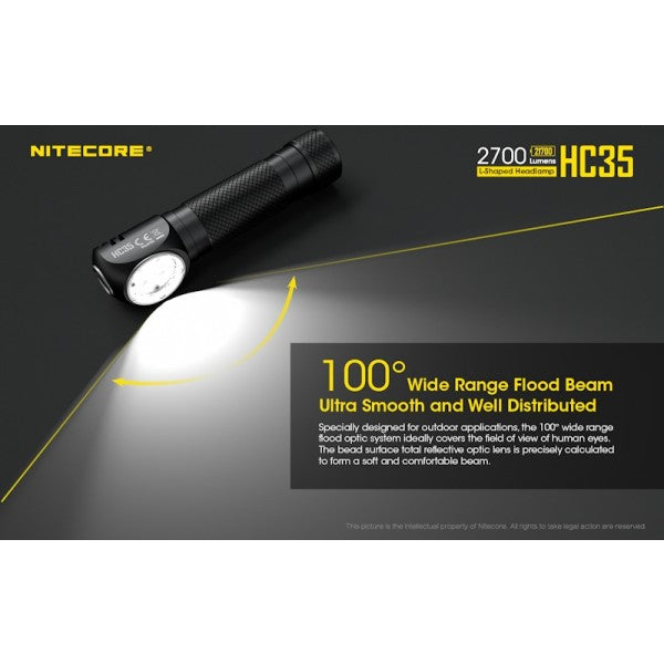 Load image into Gallery viewer, Lanterna frontala profesionala, 2700 Lumeni, NITECORE HC35
