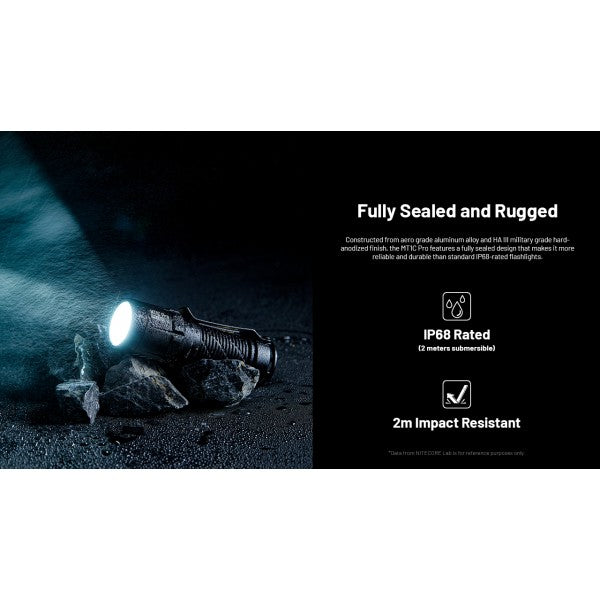 Încărcați imaginea în vizualizatorul Galerie, Lanterna Nitecore MT1C Pro, 1000 Lumeni, 360 Metri
