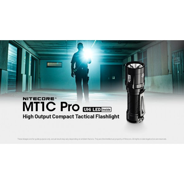 Încărcați imaginea în vizualizatorul Galerie, Lanterna Nitecore MT1C Pro, 1000 Lumeni, 360 Metri
