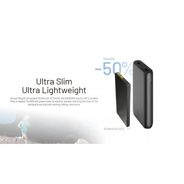Load image into Gallery viewer, Baterie Externă Nitecore NB10000 GEN3, 38.5 Wh, 10000 mAh
