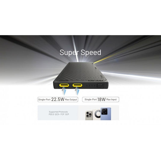 Baterie Externă Nitecore NB10000 GEN3, 38.5 Wh, 10000 mAh